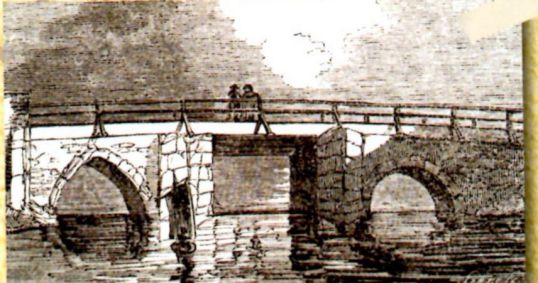 Previous Quay or Key Bridge before the current one built in 1822