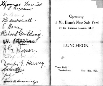 Invitation to the Opening Luncheon