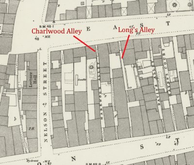 Location of Charlwood and Long