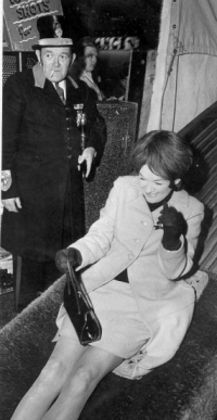 Lucile, fun-loving at the Fair