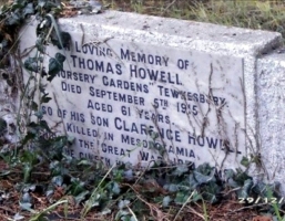 Howell Family Memorial