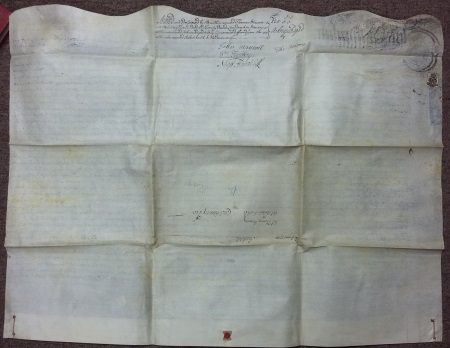 1750 - Lease and Release, reverse