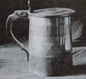 Tankard presented to him in 1828