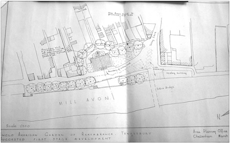 First stage of  development: Architect’s Map of 1950