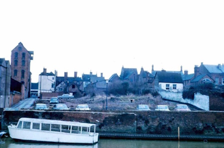 The site being cleared c1960 (H. Butwell) 