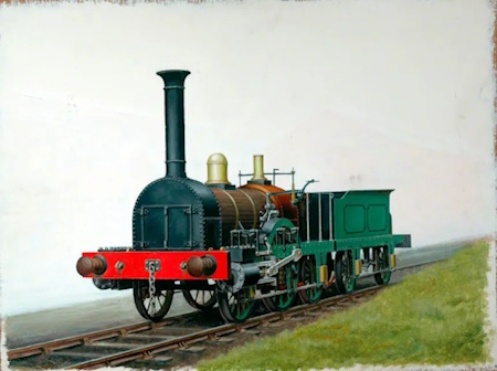 ‘Forrester 2-2-2’ Locomotive (The Science Museum)